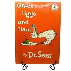 Vintage 1988 Green Eggs and Ham Book by Dr. Seuss, Hardcover